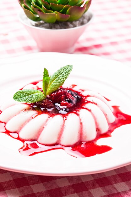 Zdjęcie panna cotta