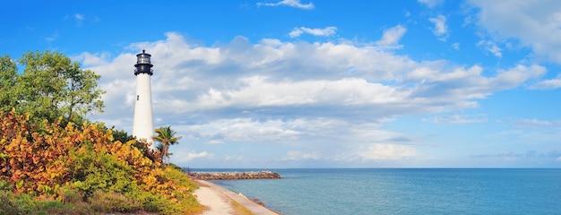 Panorama Cape Florida Light