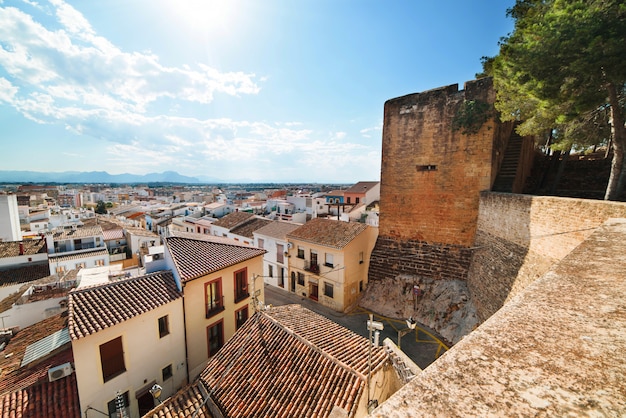 Panorama Denia na Costa Blanca