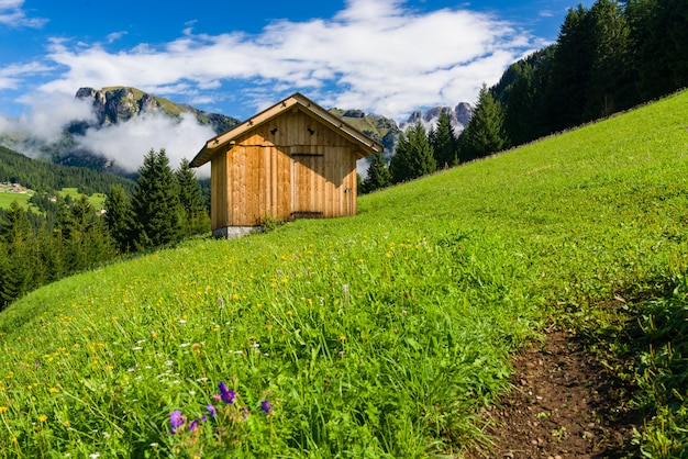 Panorama Doliny Fassa