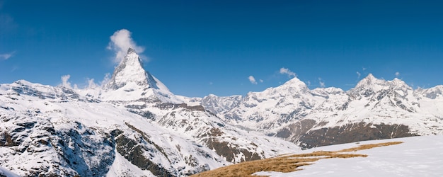 Panorama Matterhorn Szwajcaria