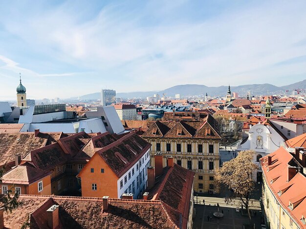 Zdjęcie panorama miasta