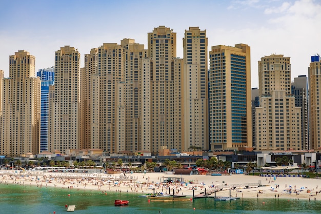 Panorama Plaży W Jumeirah Beach Residence Dubai