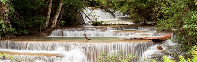 Panorama Tropial Waterfall