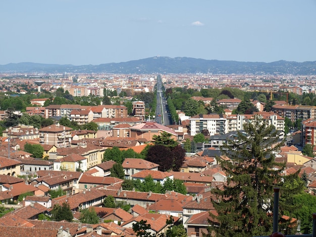 Panorama Turynu widziana z Rivoli