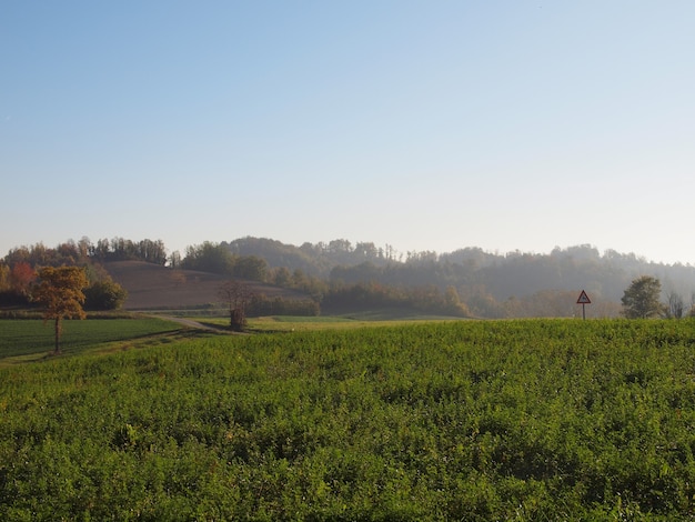 Panorama wzgórz Marcorengo