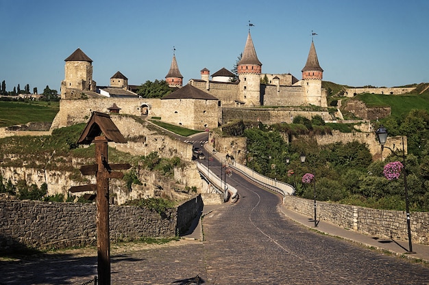 Panorama Zamku Kamieniec Podolski, Ukraina