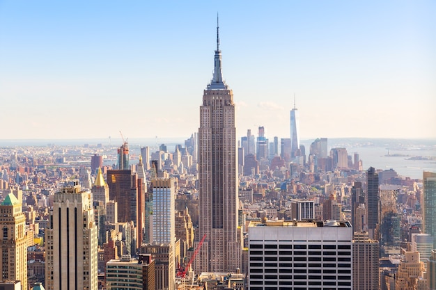 Panoramę Centrum Manhattanu, Empire State Building