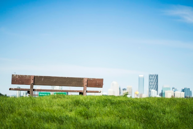 Panoramę dzielnicy biznesowej w centrum Calgary