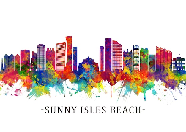 Panoramę Florydy Sunny Isles Beach
