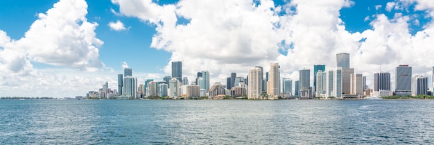 Panoramę Miami Downtown