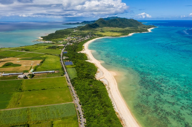 Panoramę wyspy Ishigaki