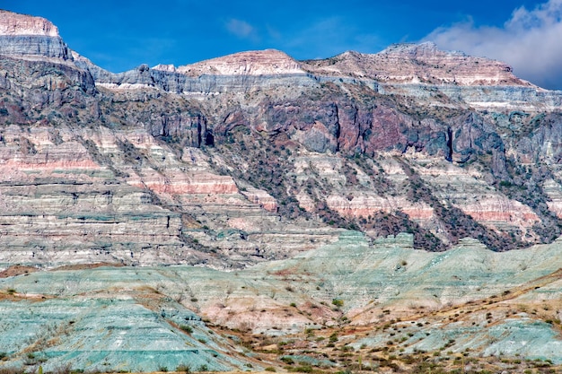 Panoramiczny krajobraz pustyni Baja California