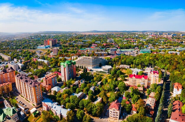 Panoramiczny widok miasta Yessentuki Rosja