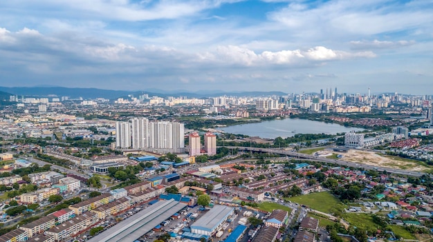 Panoramiczny Widok Na Miasto Kuala Lumpur