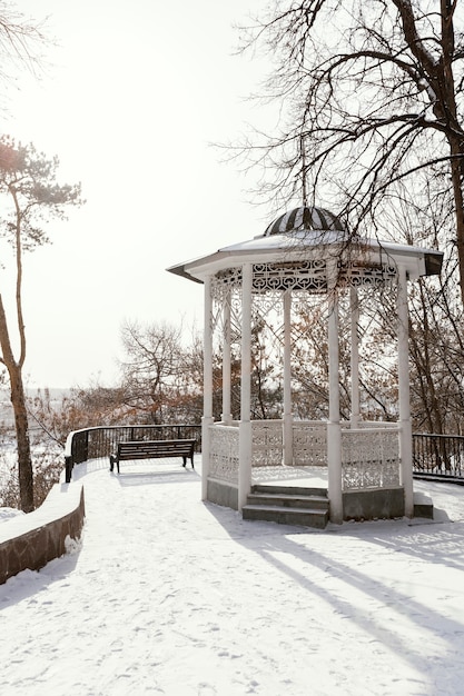 Zdjęcie panoramiczny widok na miasto