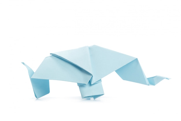 Papiery origami z bliska