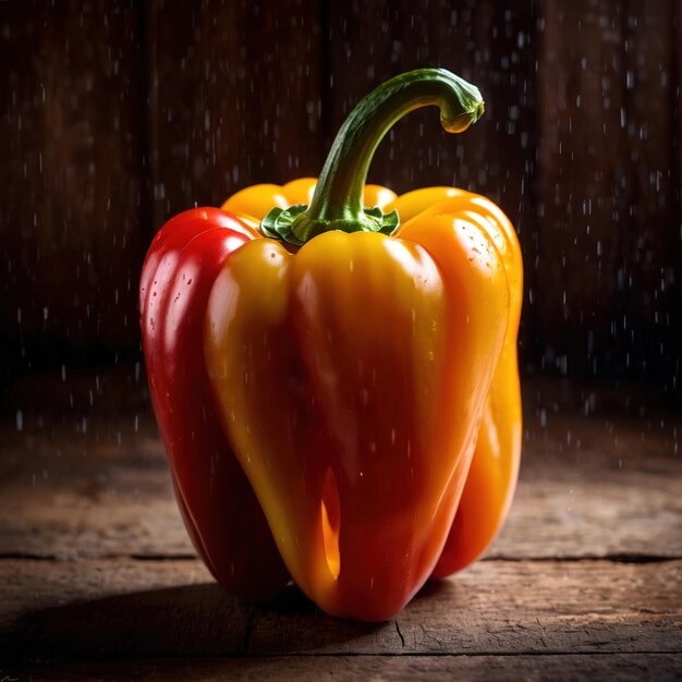 Papryka capsicum słodki papryka świeże surowe warzywa ekologiczne