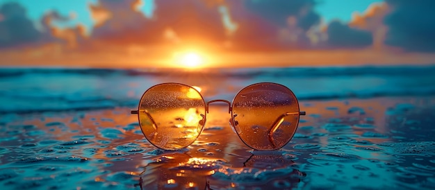 Para okularów przeciwsłonecznych z napisem "Cytat"