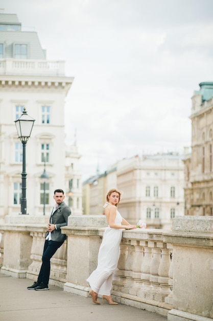 Para ślubna w Wiedniu