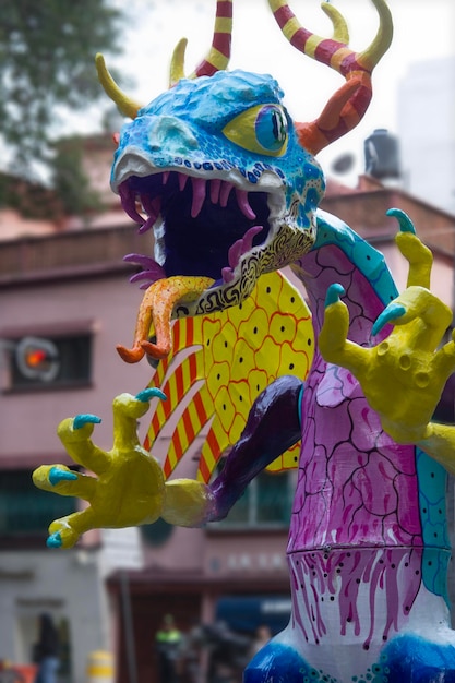 Parada Alebrijes w Mexico City