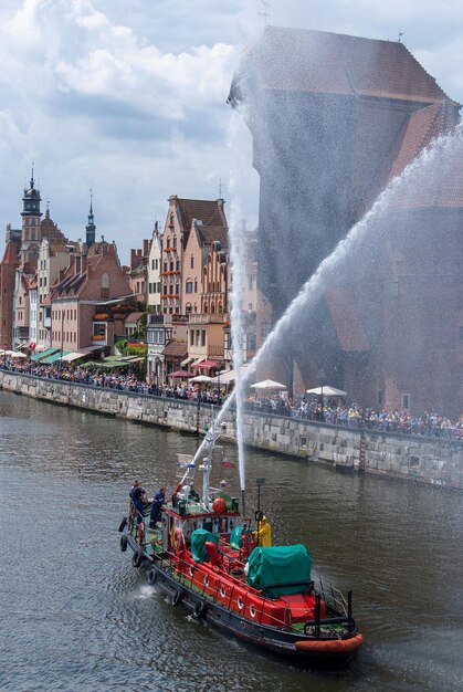 Zdjęcie parada żeglarska na zakończenie baltic sail gdansk 2009 polska