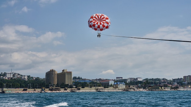 Parasailing Na Morzu Czarnym W Soczi - Sport Ekstremalny.