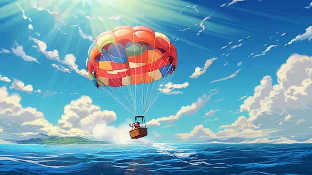 Parasailing