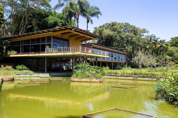 Park Burle Marx Park Miejski W Sao Jose Dos Campos Brazylia Duży Park W Mieście