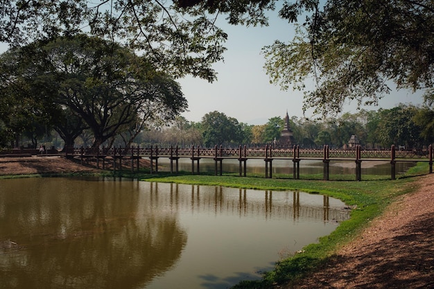 Park historyczny Sukhothai wpisany na Listę Światowego Dziedzictwa UNESCO w Tajlandii