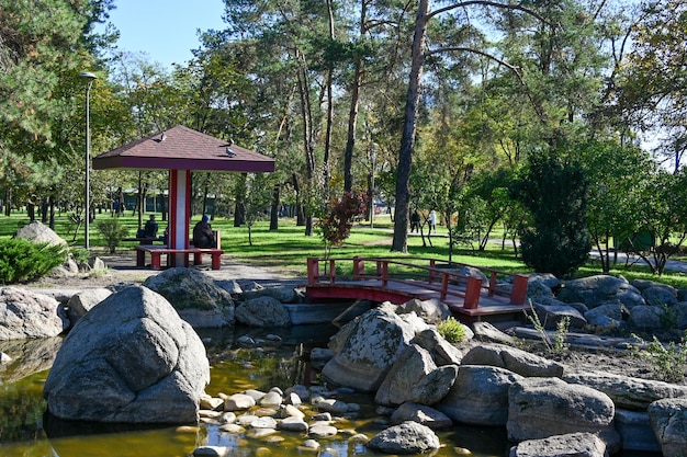 Park Kioto na obrzeżach miasta Kijowa