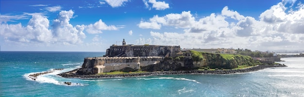 Park Narodowy Castillo San Felipe Del Morro Twierdza W Starym San Juan Portoryko Wpisany Na Listę Unesco