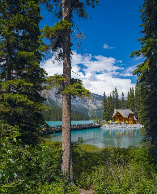 Park Narodowy Emerald Lake Yoho, Kolumbia Brytyjska, Kanada