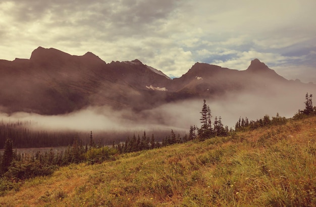 Park Narodowy Glacier, Montana, USA