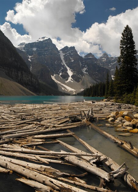 Park Narodowy Lake Moraine Banff Alberta Kanada