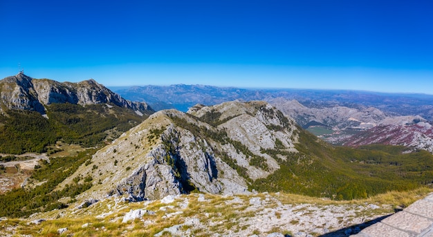 Park narodowy szczyt gór lovcen natura czarnogóry