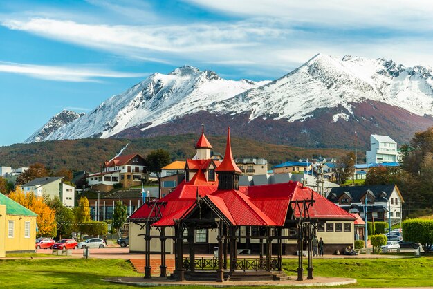 Zdjęcie park narodowy tierra del fuego patagonia argentyna