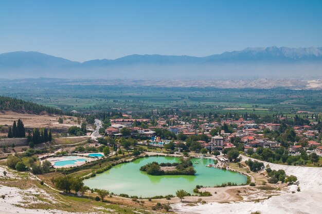 Park przyrody Pamukkale w Turcji