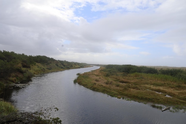 Park stanowy Griffith Friday na plaży Ocean Shores Copalis