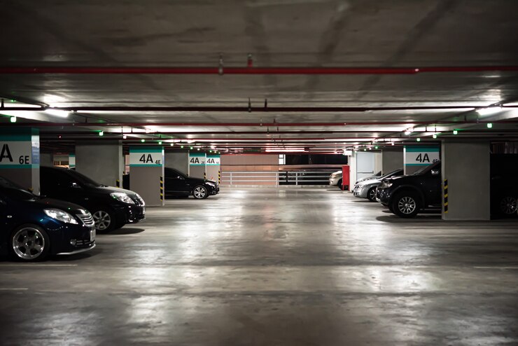 Parking lub budynek parkingowy w obszarach miejskich
