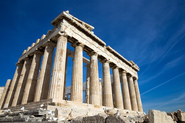 Partenon na Akropolu w Atenach Grecja