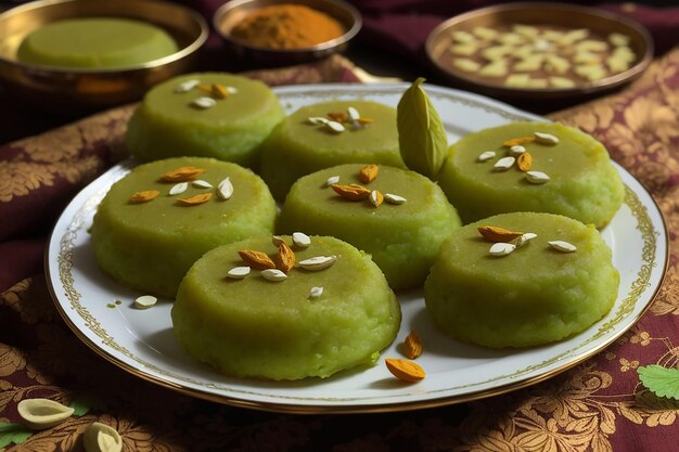 Parwal mithai to popularny północnoindyjski słodycz zwany parval pak wykonany z użyciem szpiczastej dyni i khoya