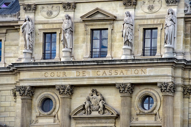 Paryski pałac sprawiedliwości cour de cassation