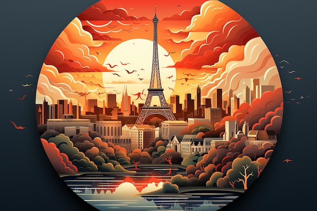Paryż_climate_agreement_icon_in_francuski