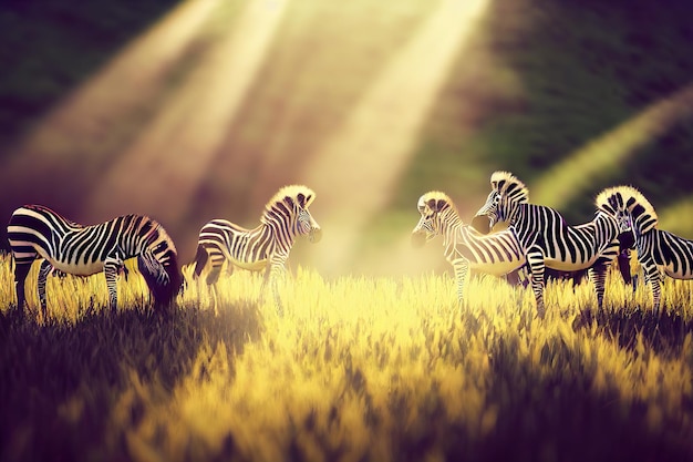 Pasiaste zwierzęta dżungla tygrysa zebry futro tekstury wzór bez szwu powtarzający się biały czarny 3d render Ilustracja rastrowa