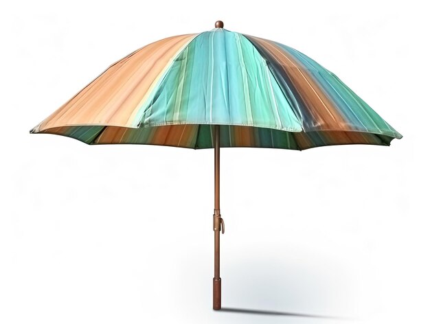 Pasiasty parasol plażowy