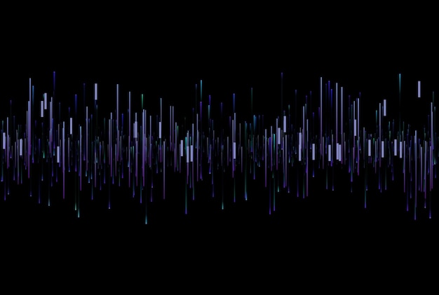 Paski częstotliwości tekstura muzyczne promienie gradientu audio styl linii sztuki tła