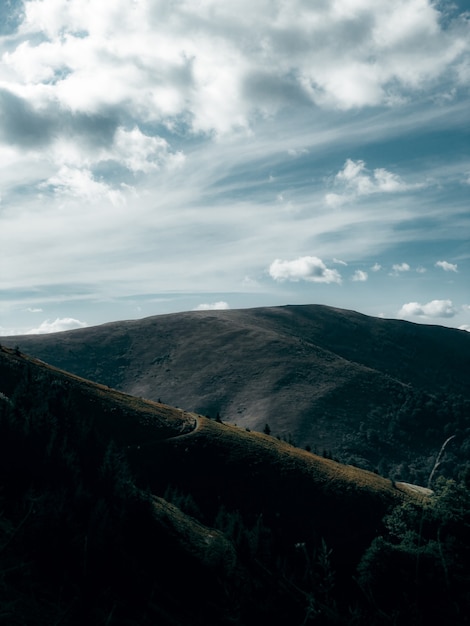 Pasmo Borżawskie Karpaty Ukraina Górski krajobraz