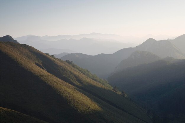 Pasmo górskie Picos de Europa w Labra, Asturia, Hiszpania