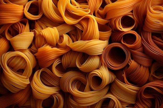 Pasta_background_spaghetti_abstract_geometric_patter